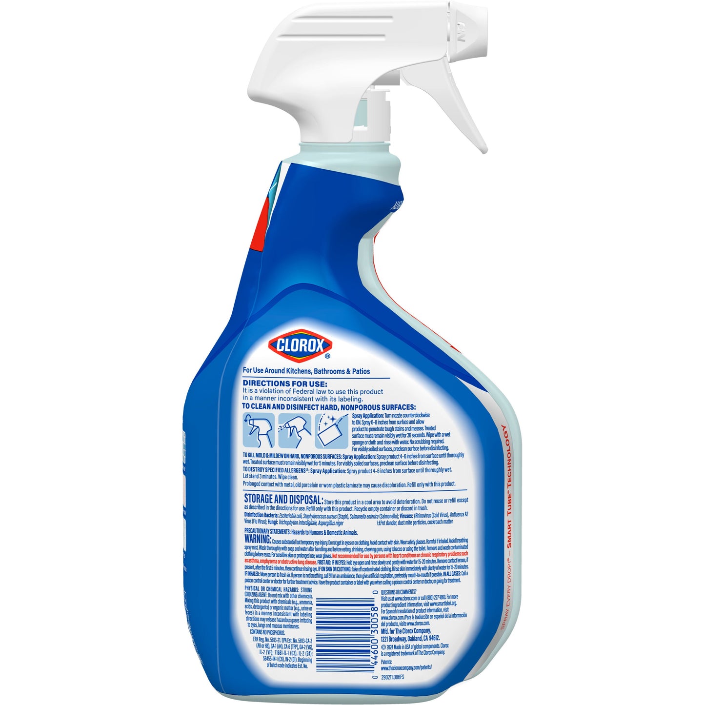 Clorox Clean-Up Multi-Surface Cleaner with Bleach Spray Bottle - Rain Clean