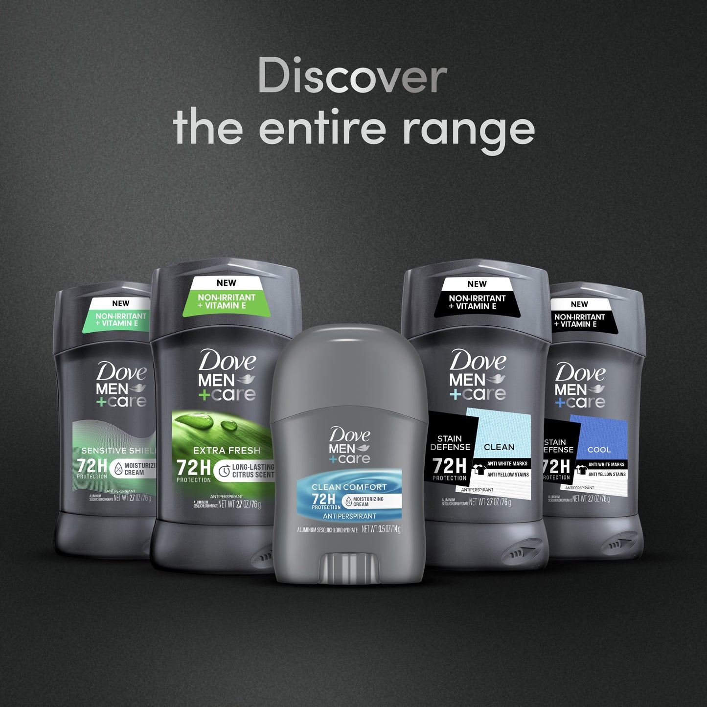Dove Men+Care Travel Size Antiperspirant Deodorant - Clean Comfort