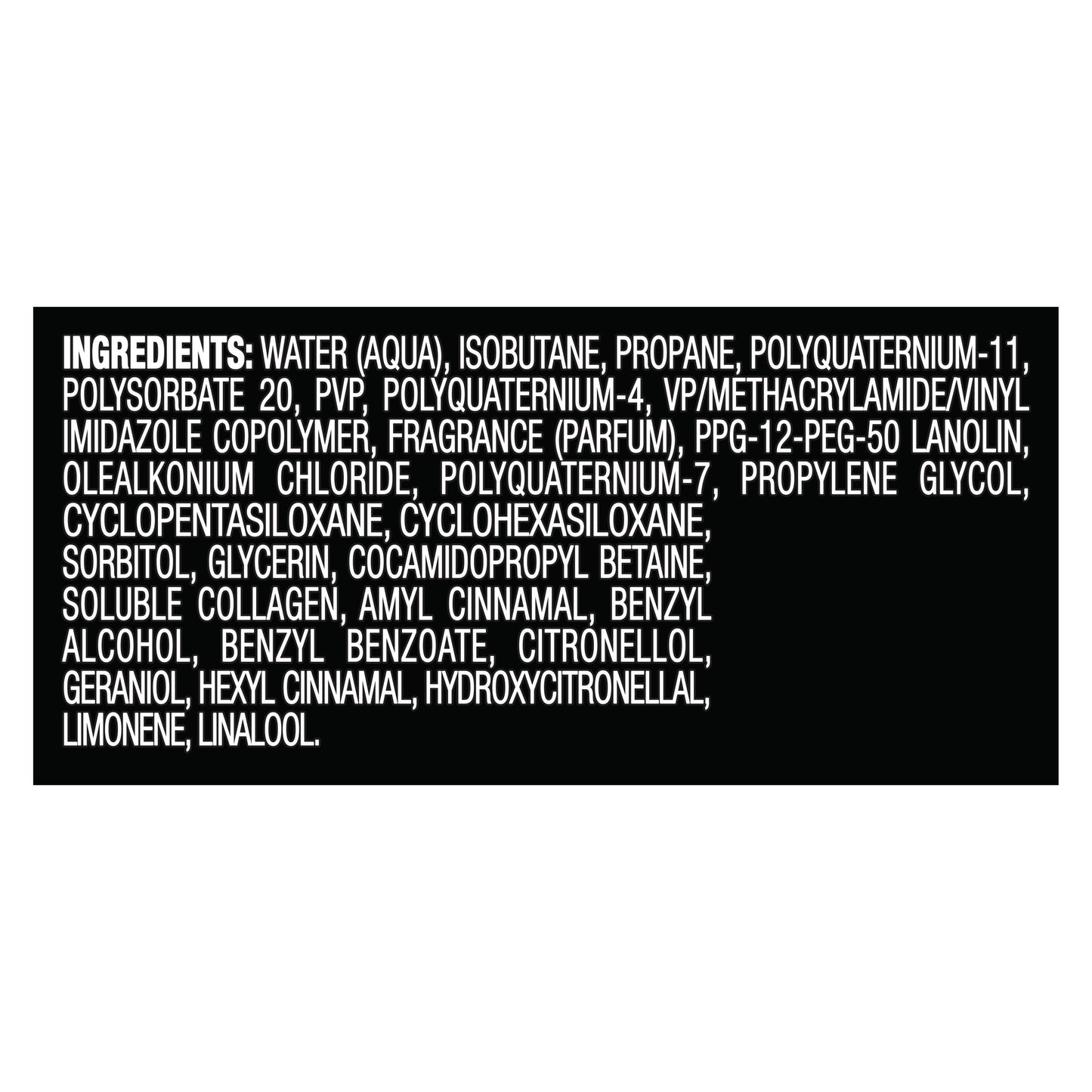 TRESemmé Trial Size Extra Hold Volumizing Mousse