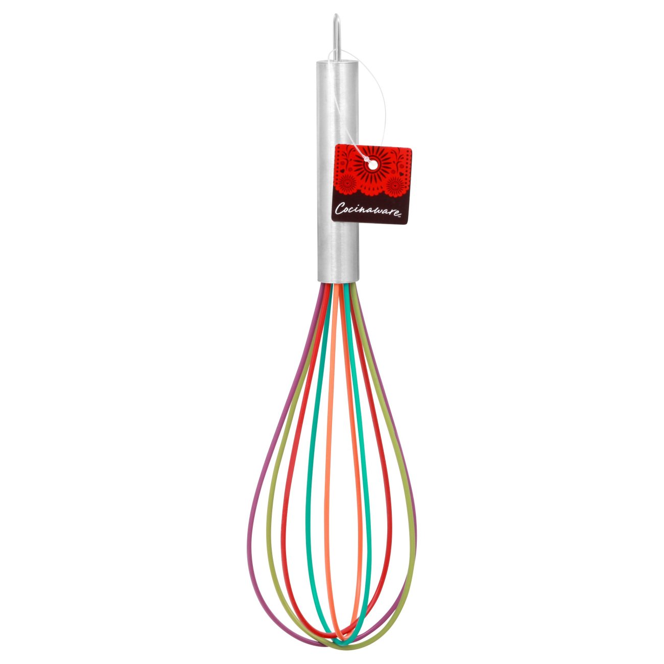 Cocinaware Multicolor Silicone Whisk