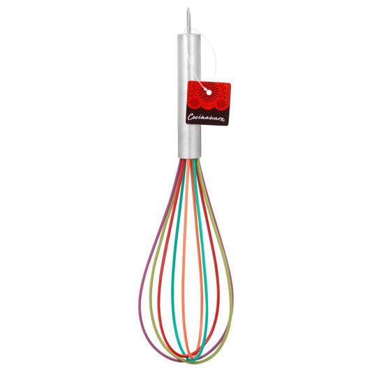 Cocinaware Multicolor Silicone Whisk