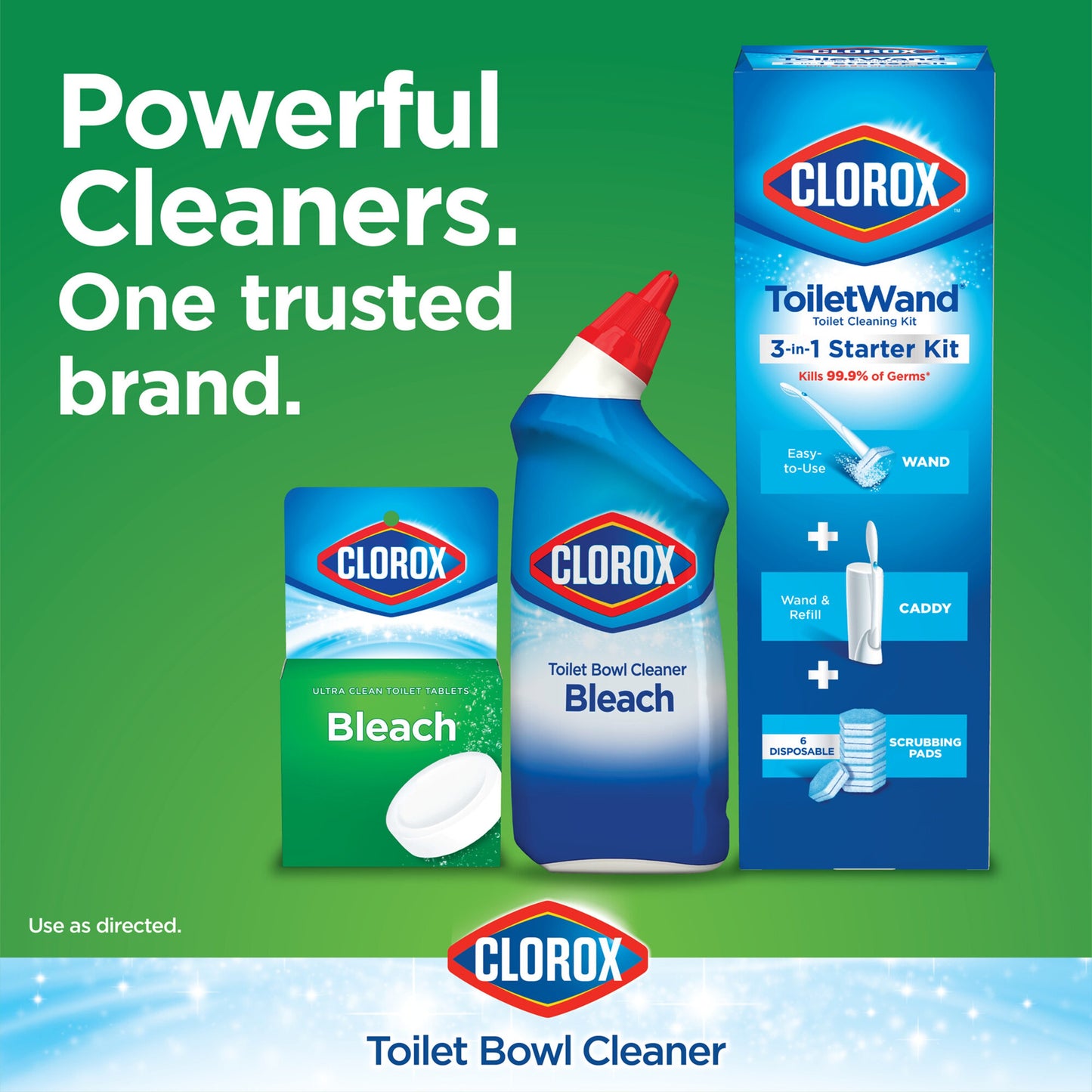 Clorox Ultra Clean Toilet Tablets Bleach