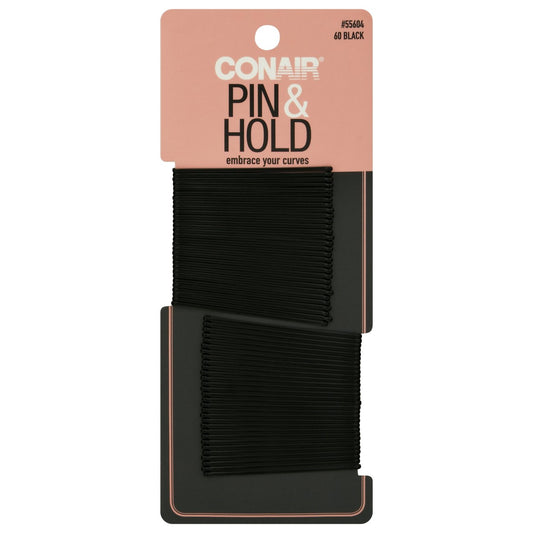Conair Curved Black Bobby Pins