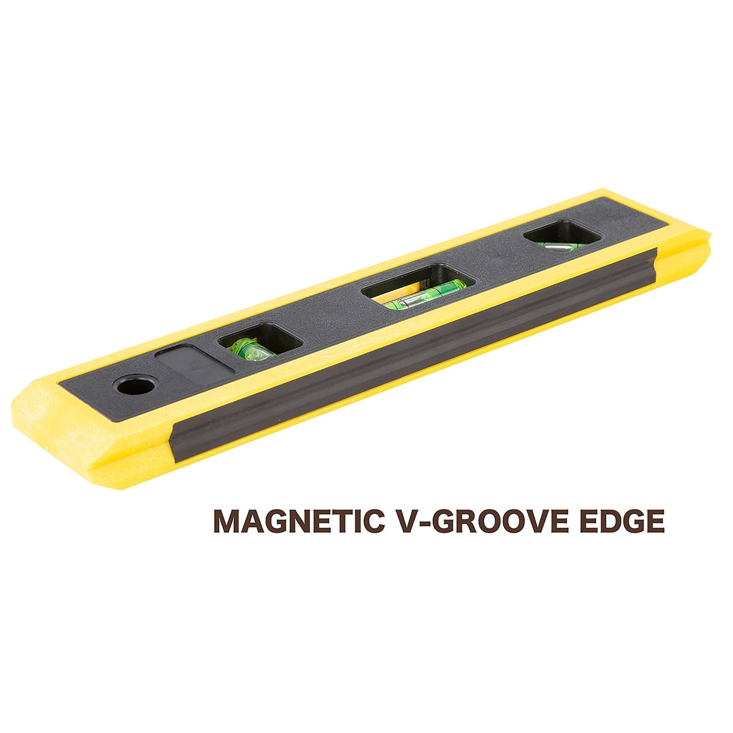 Mayes Professional Torpedo Level with Magnetic V-Groove Edge