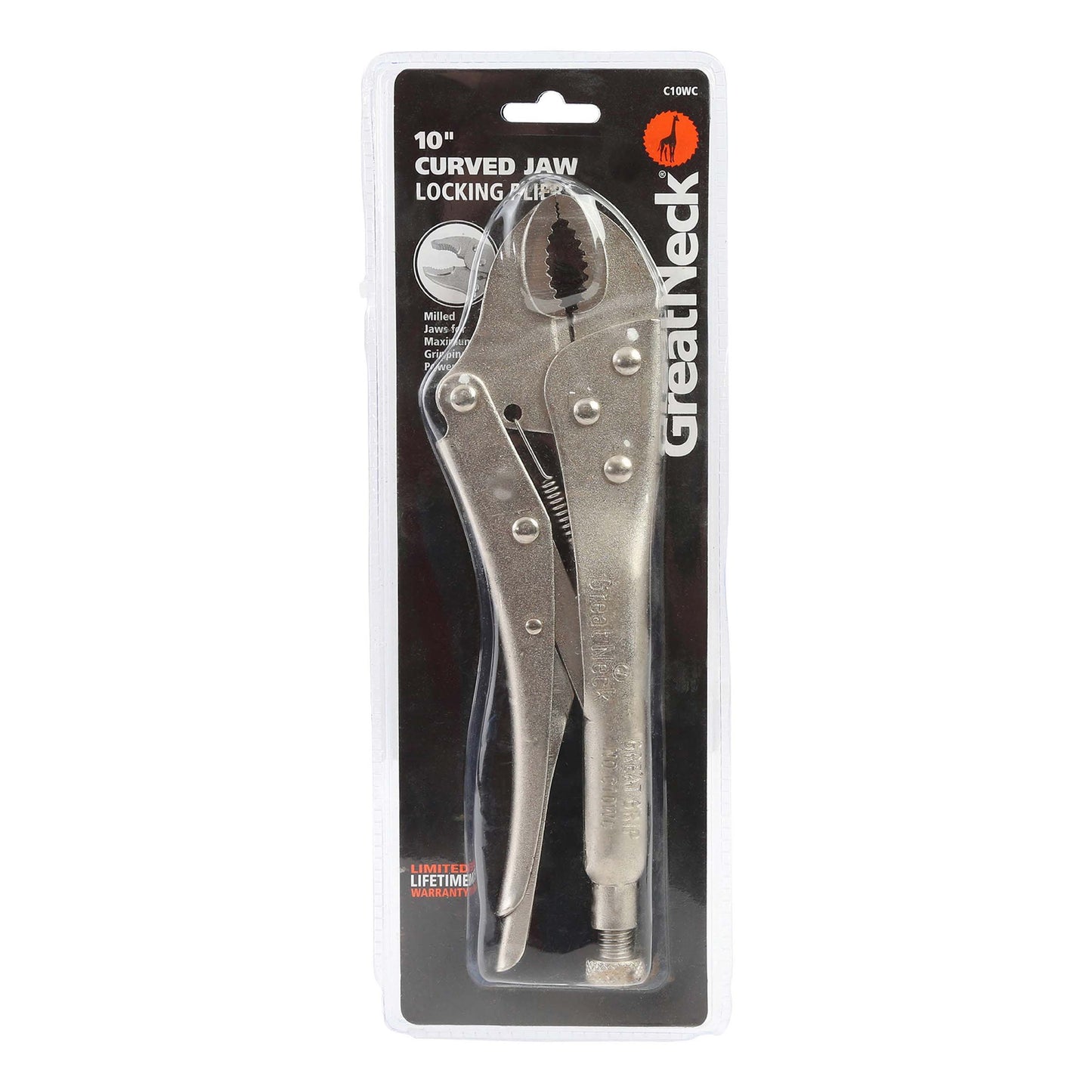 Great Neck Curved Jaw Locking Pliers
