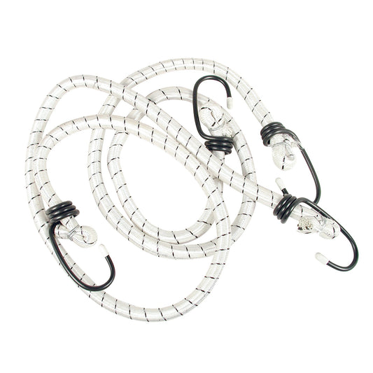Tool Choice Stretch Cord Set with Hooks - White