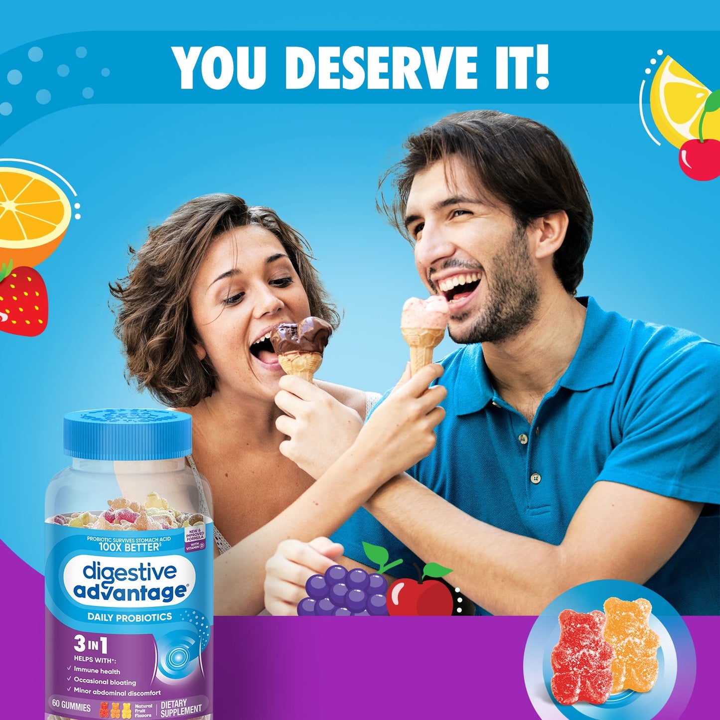 Digestive Advantage Probiotic Gummies
