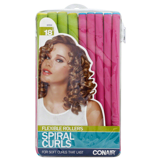 Conair Flexible Spiral Curls Rollers