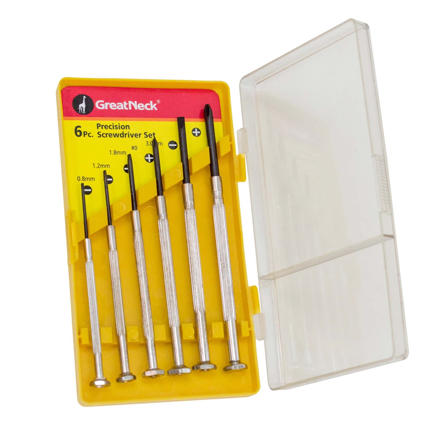 Great Neck Precision Screwdriver Set with Case