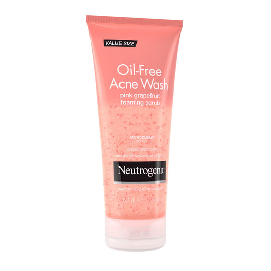 Neutrogena Oil-Free Acne Wash Pink Grapefruit Foaming Scrub