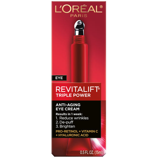 L'Oréal Paris Revitalift Triple Power Eye Treatment, Anti Aging