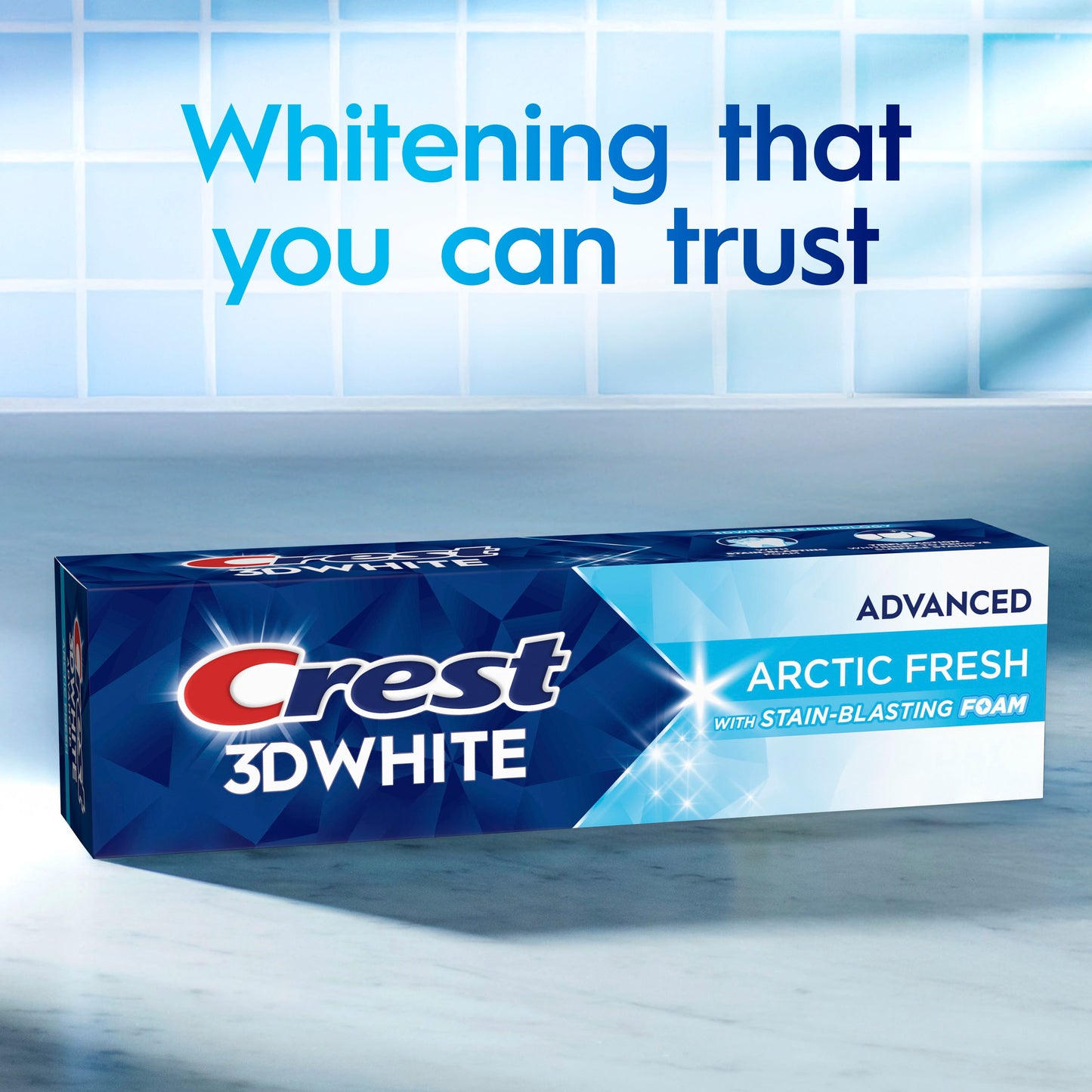 Crest 3D White Advanced Whitening Toothpaste - Arctic Fresh