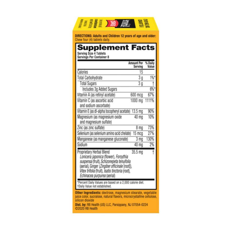 Airborne Very Berry Chewable Tablets
