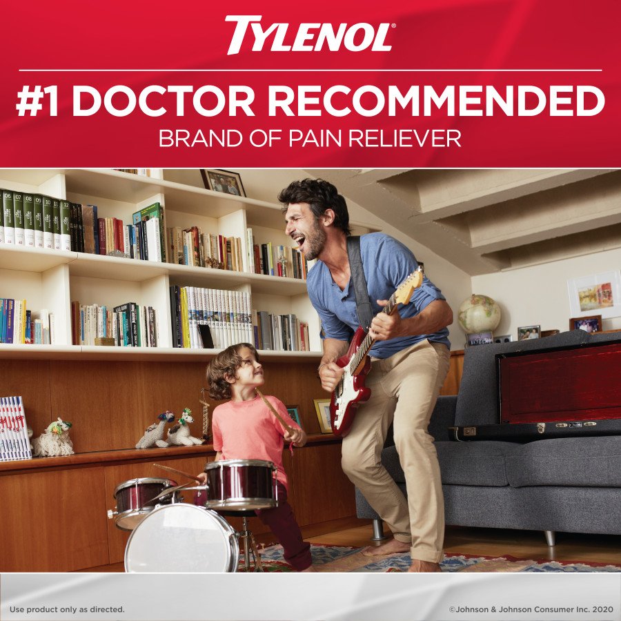 Tylenol Cold Flu Severe Caplets for Multi-Symptom Relief