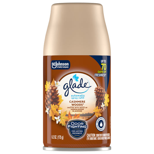 Glade Automatic Spray Refill Air Freshener - Cashmere Woods