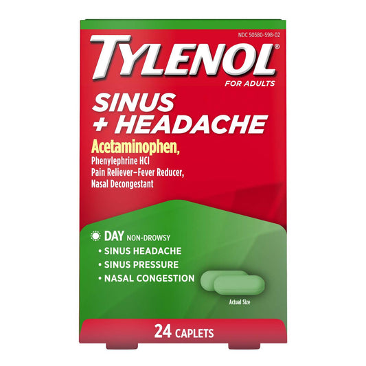 Tylenol Sinus + Headache Daytime Caplets