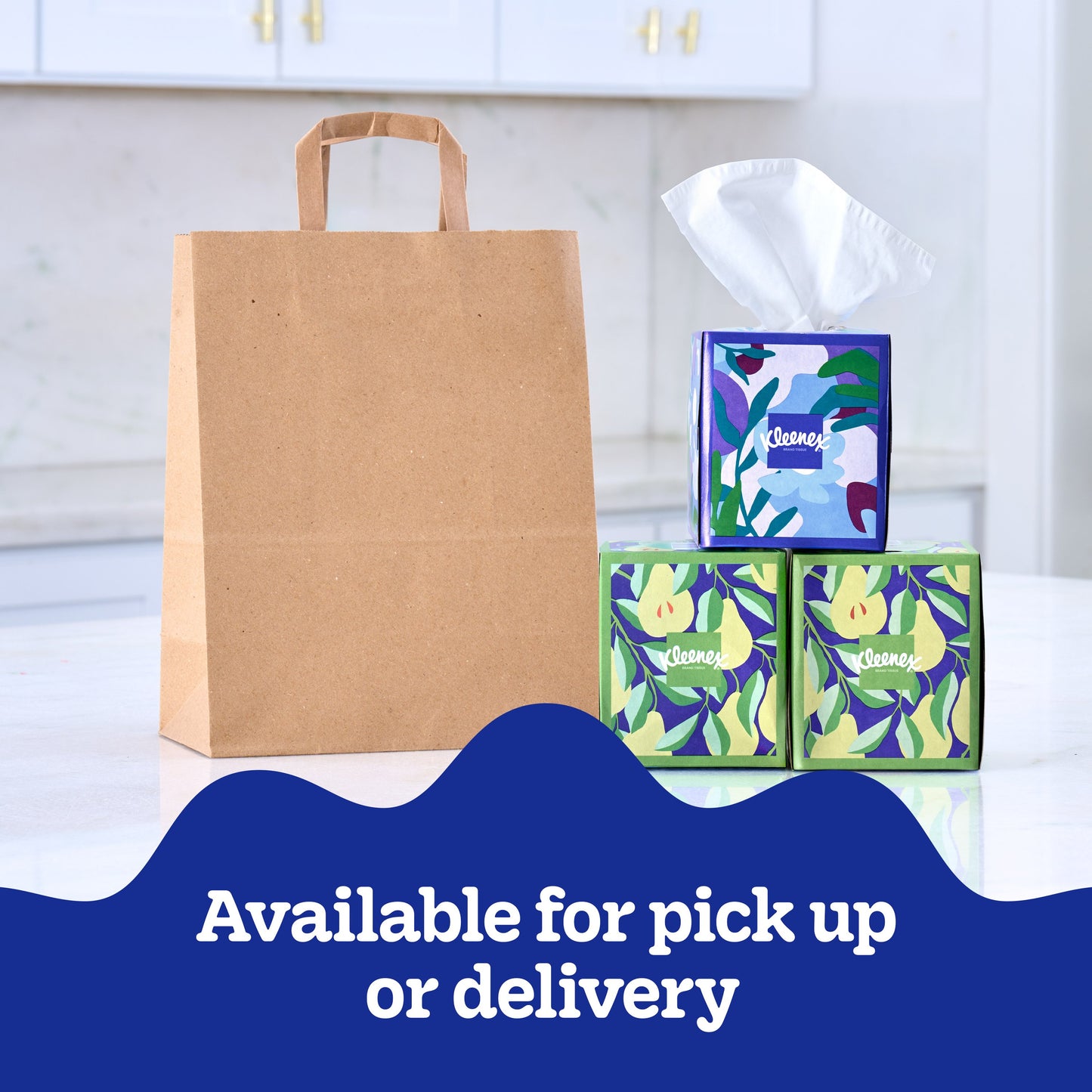 Kleenex Trusted Care Facial Tissues Flat Boxes 2 Ply