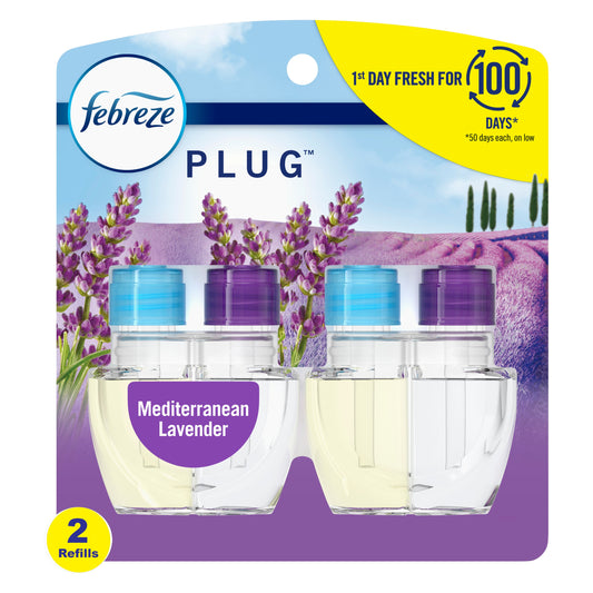 Febreze Plug Scented Oil Refill - Mediterranean Lavender