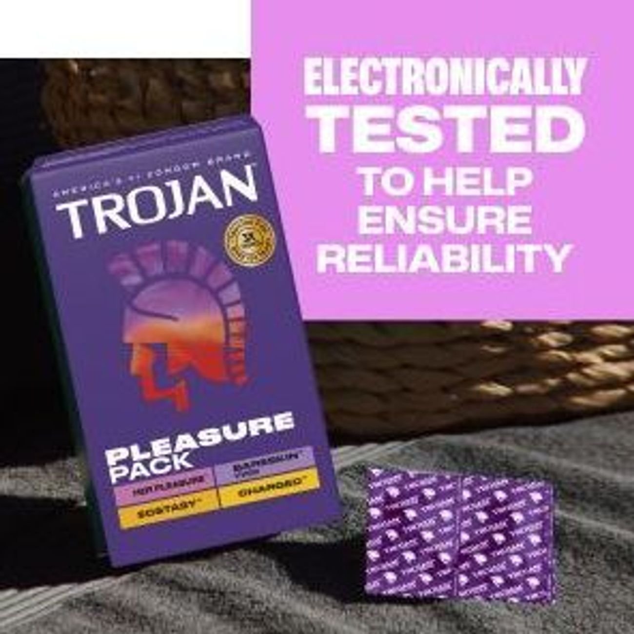 Trojan Trojan Pleasure Pack Condoms