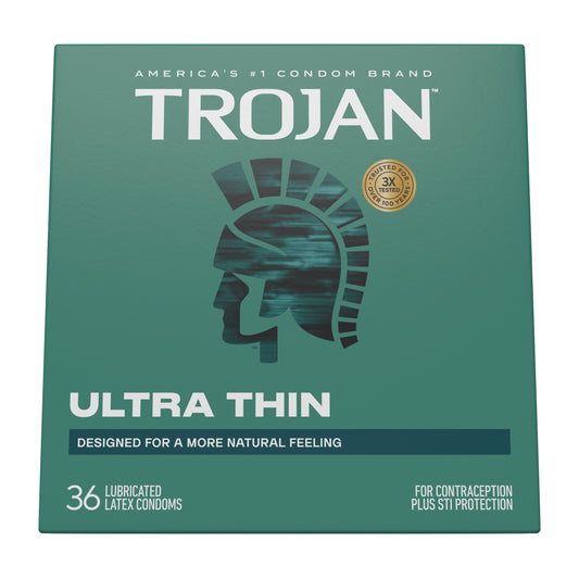 Trojan Ultra Thin Lubricated Condoms