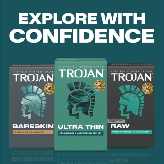Trojan Ultra Thin Lubricated Condoms