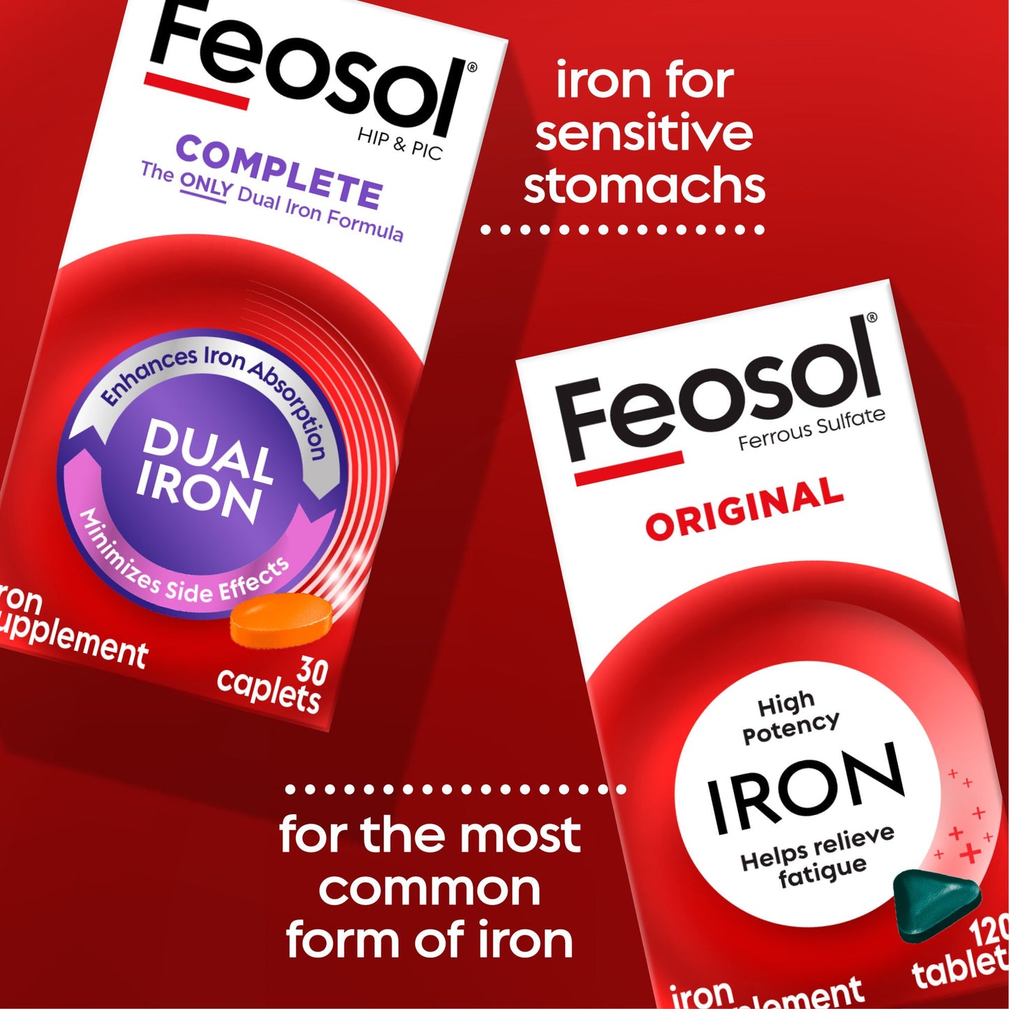 Feosol Original Ferrous Sulfate Iron Tablets