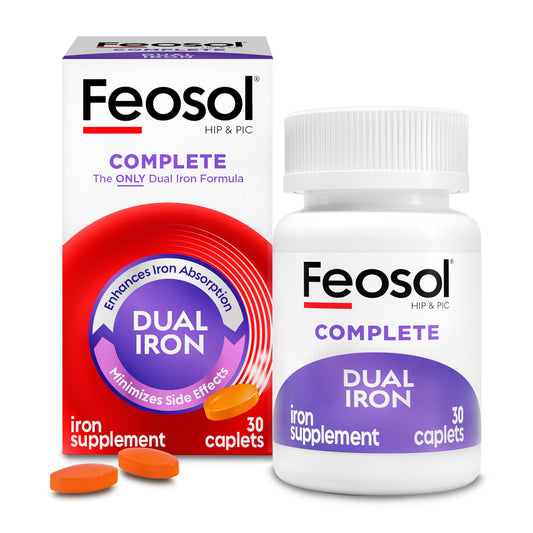 Feosol Complete Bifera Iron Caplets
