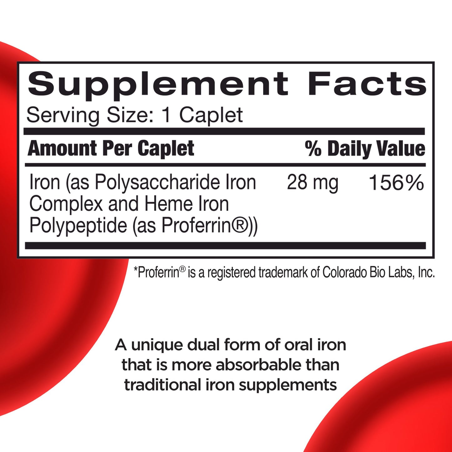 Feosol Complete Bifera Iron Caplets