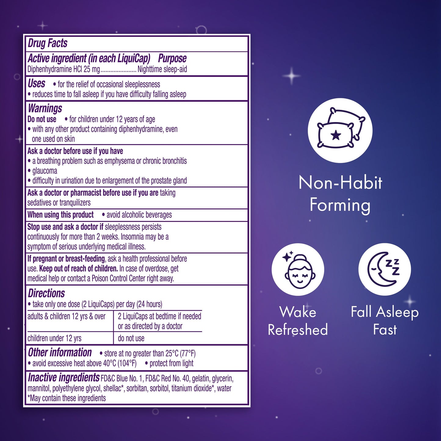 Vicks ZzzQuil Liquicap Nighttime Sleep Aid