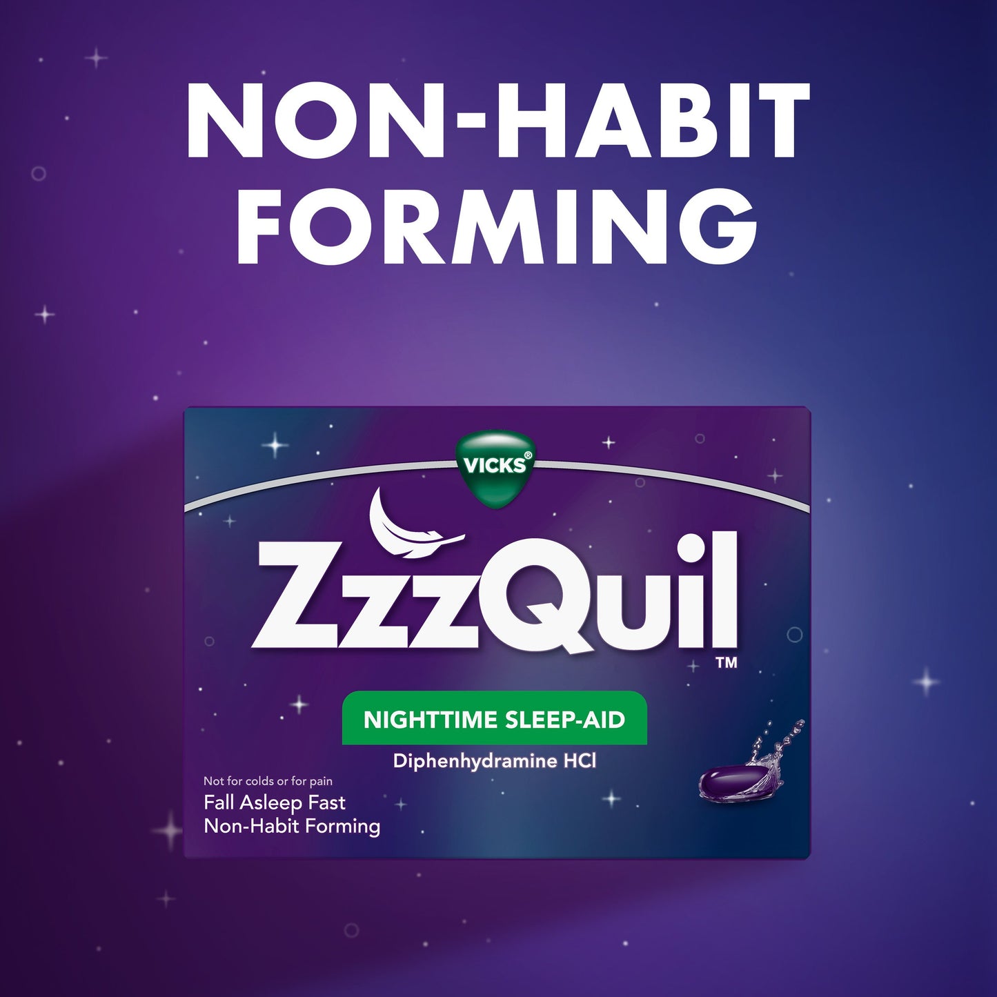 Vicks ZzzQuil Liquicap Nighttime Sleep Aid