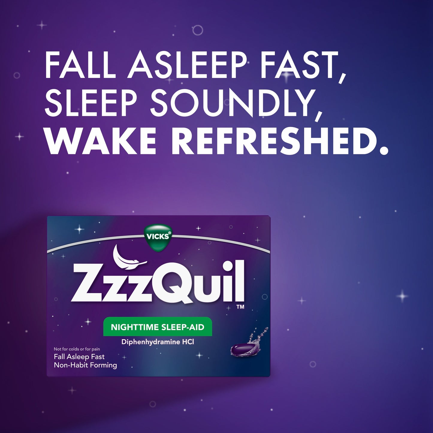 Vicks ZzzQuil Liquicap Nighttime Sleep Aid