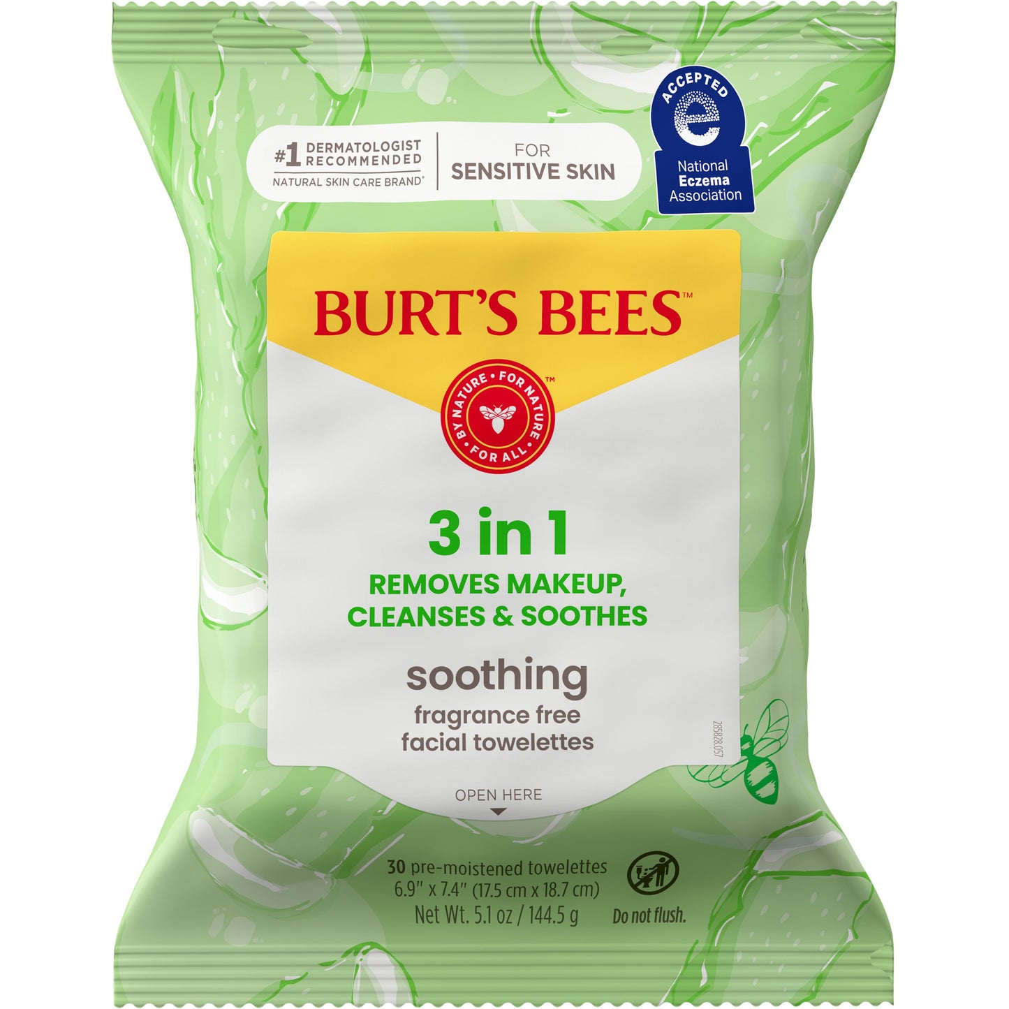 Burt's Bees Soothing Facial Towelettes - Fragrance Free