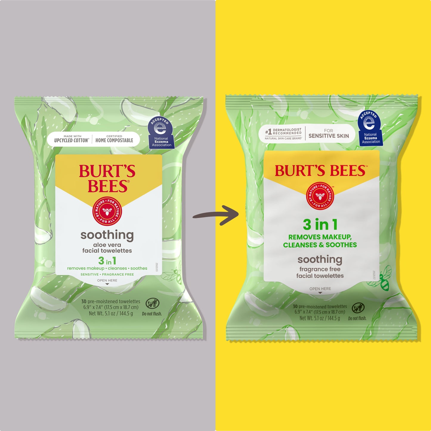 Burt's Bees Soothing Facial Towelettes - Fragrance Free