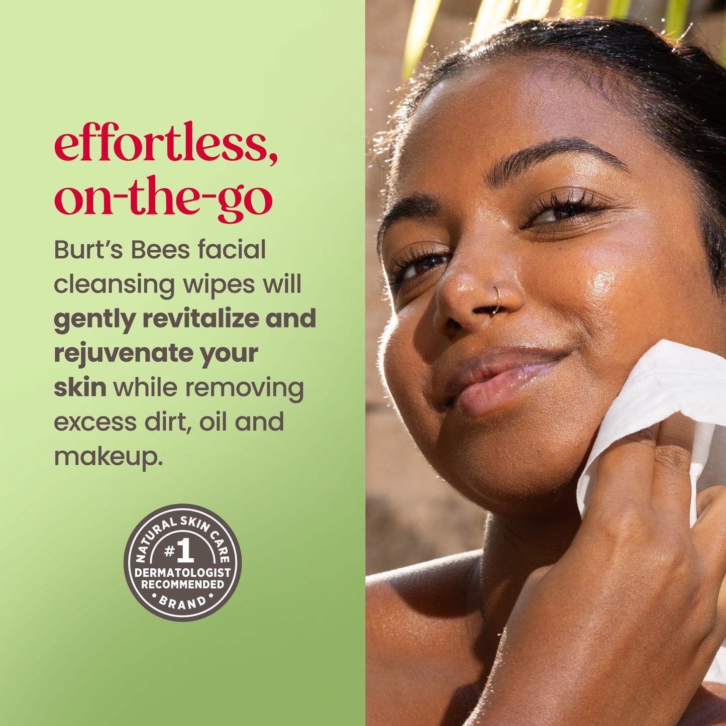 Burt's Bees Soothing Facial Towelettes - Fragrance Free