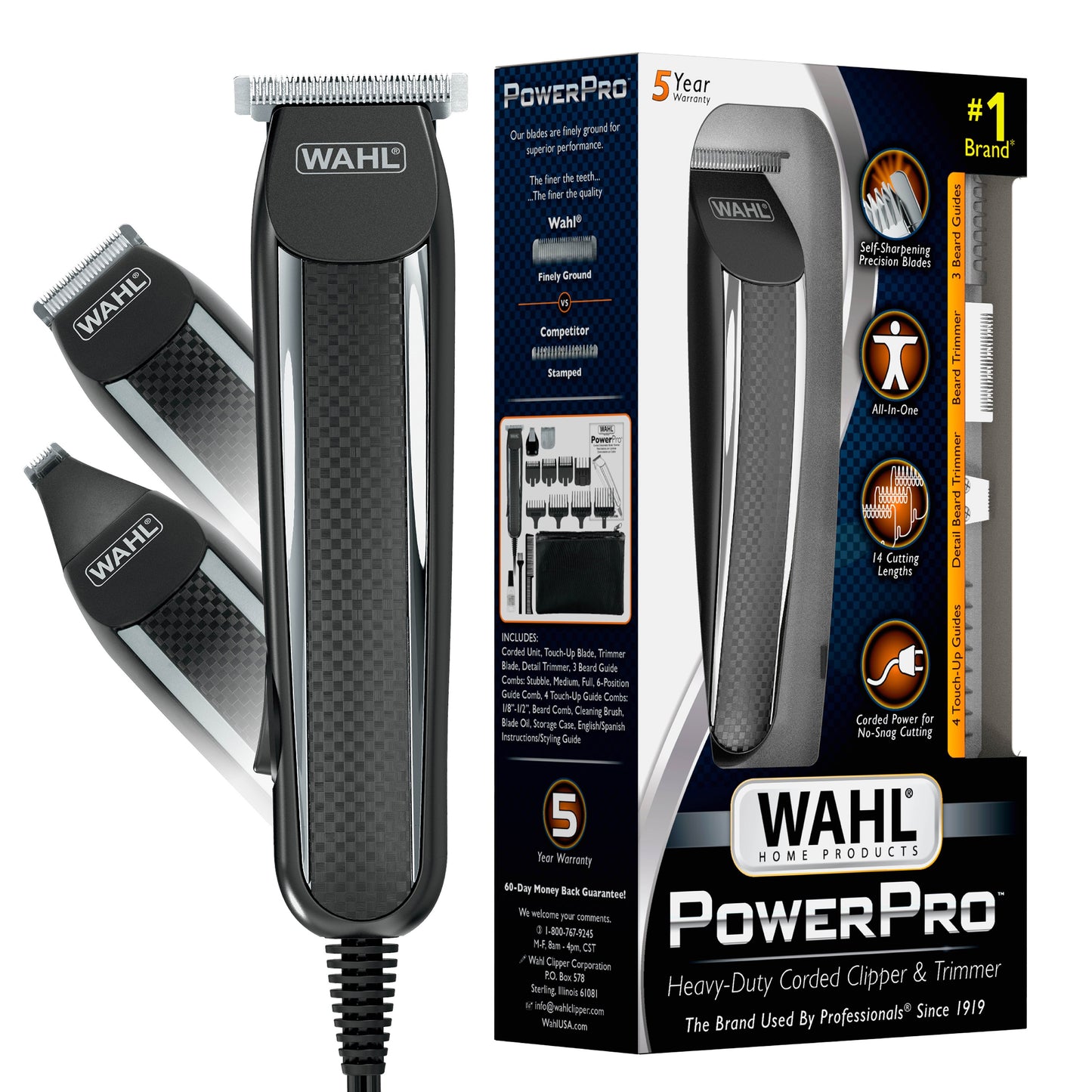 Wahl Power Pro Corded Clipper and  Trimmer