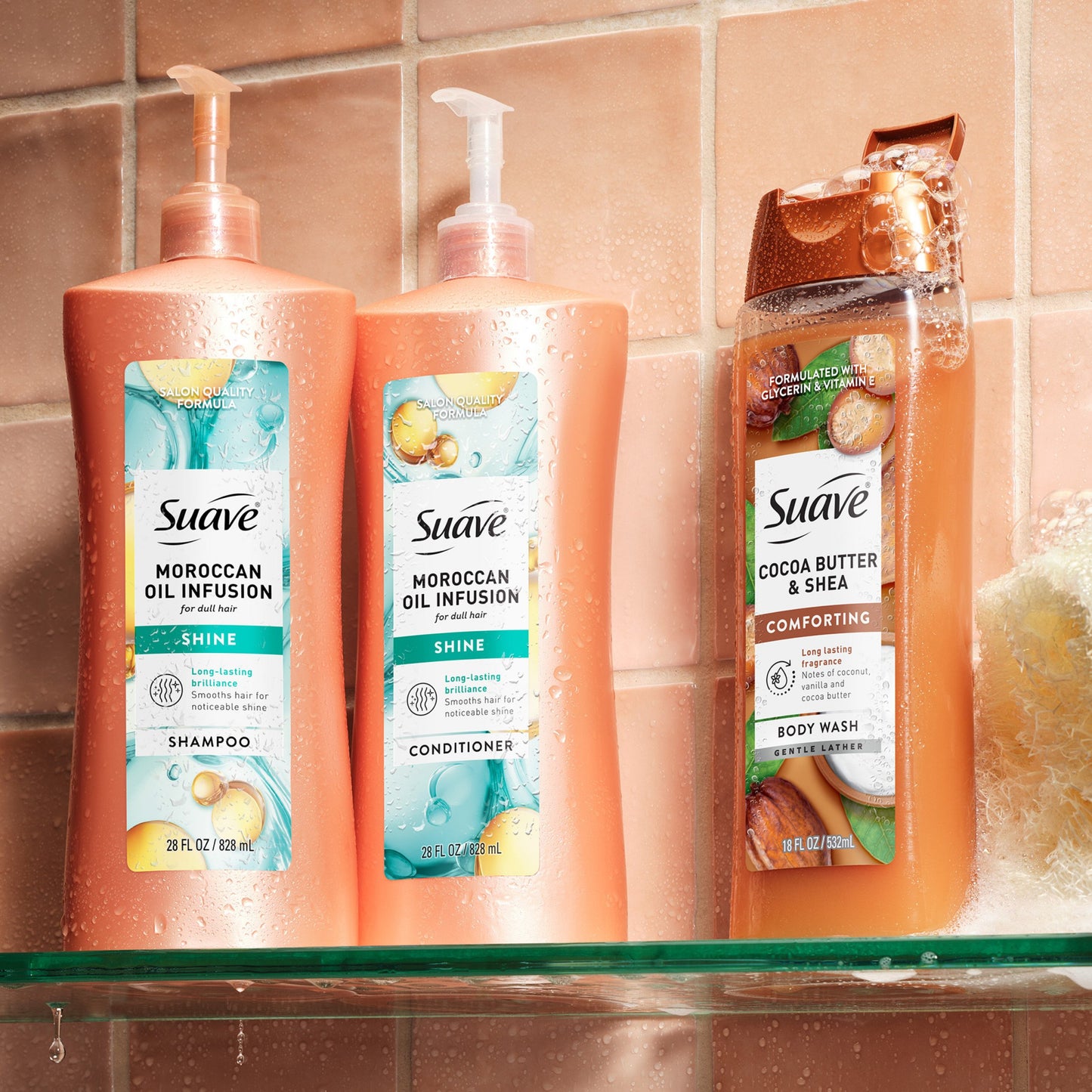 Suave Moroccan Oil Infusion Shine Conditioner