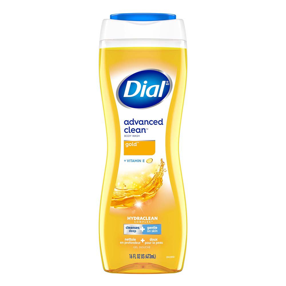 Dial Advanced Clean Body Wash with Vitamin E - Gold
