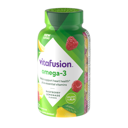 Vitafusion Omega-3 EPA/DHA Vitamin Gummies - Raspberry Lemonade