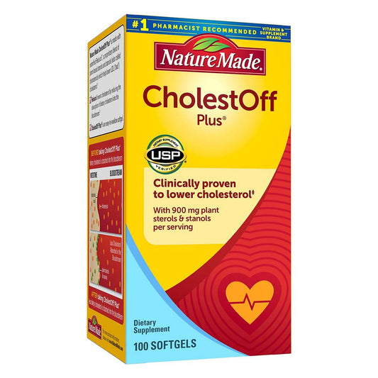 Nature Made CholestOff Plus 450 mg Softgels