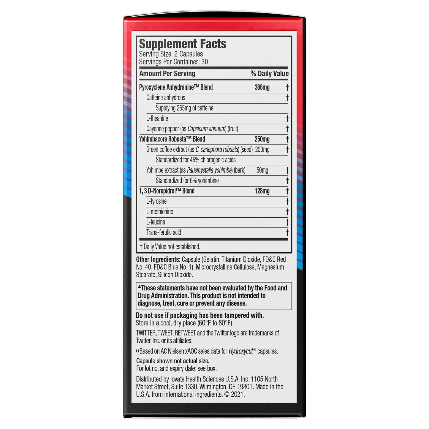Hydroxycut Weight Loss Hardcore Rapid Release Capsules