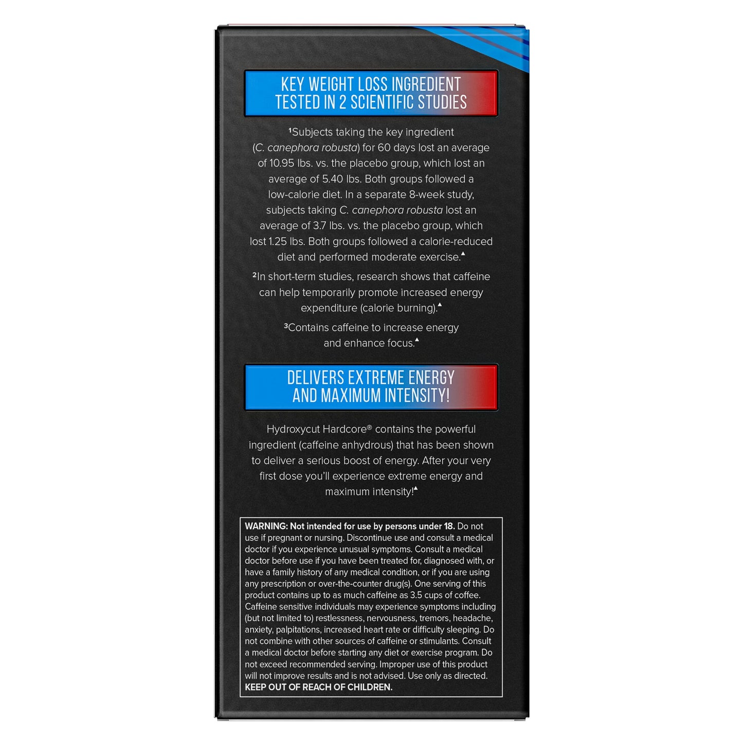 Hydroxycut Weight Loss Hardcore Rapid Release Capsules