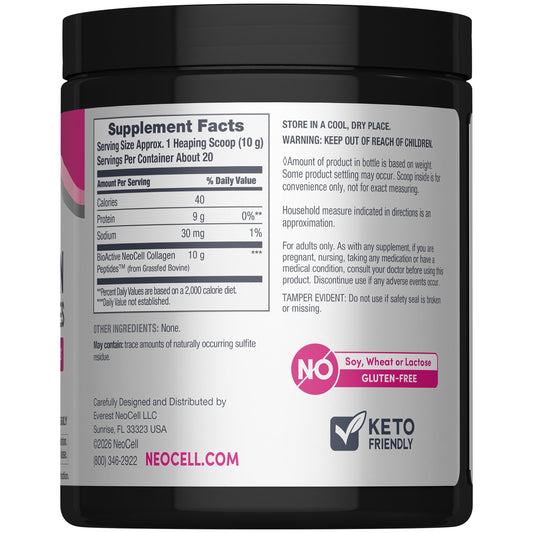 NeoCell Super Collagen Peptides Powder - Unflavored