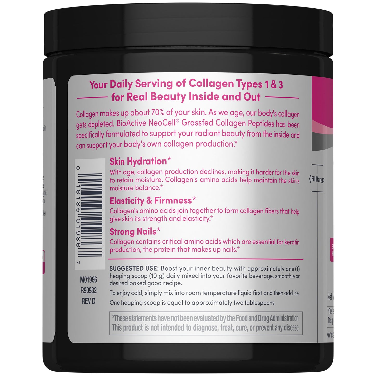 NeoCell Super Collagen Peptides Powder - Unflavored