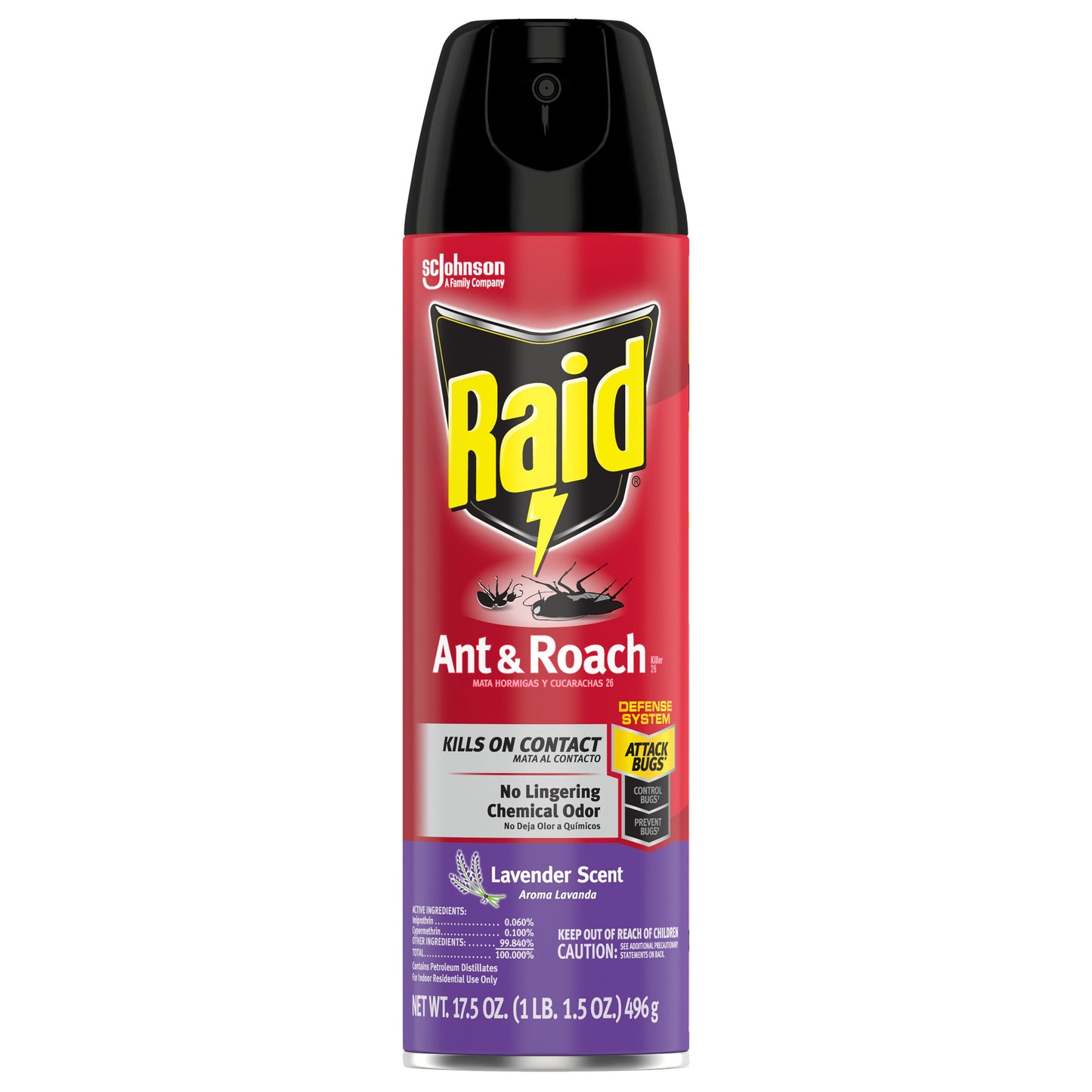 Raid Ant & Roach Killer 26 - Lavender