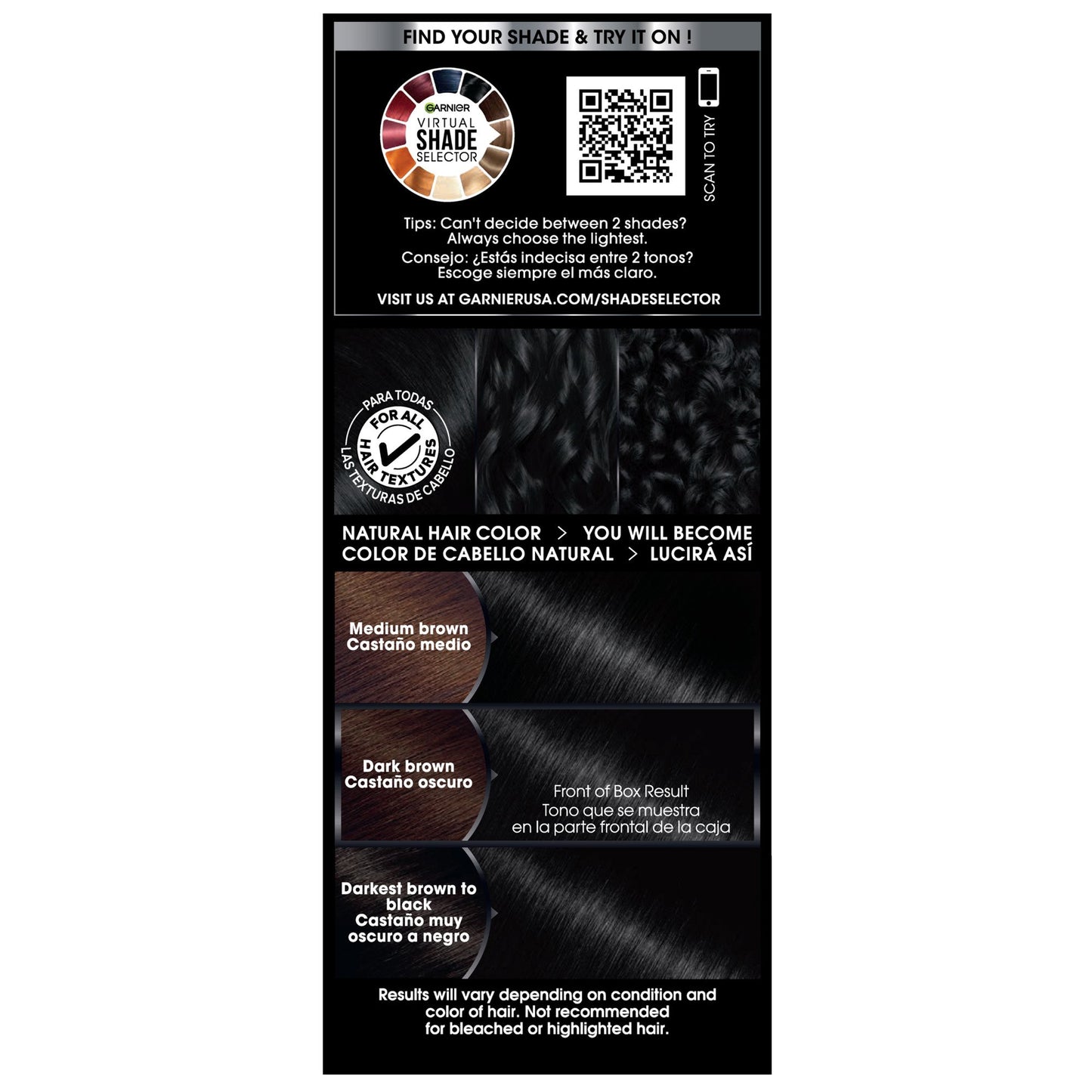 Garnier Olia Oil Powered Ammonia Free Permanent Hair Color 2.0 Soft Black
