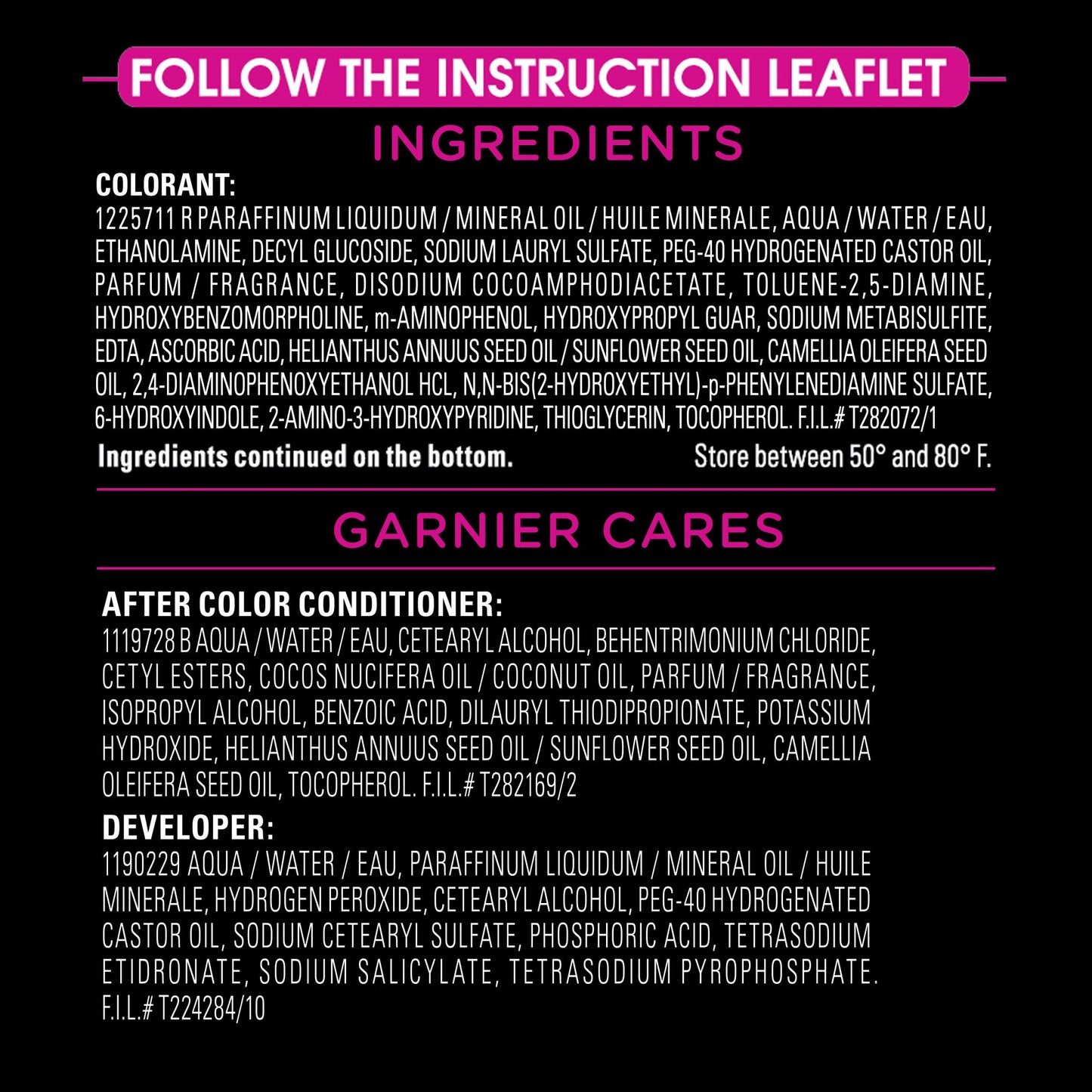 Garnier Olia Oil Powered Ammonia Free Permanent Hair Color 4.0 Dark Brown