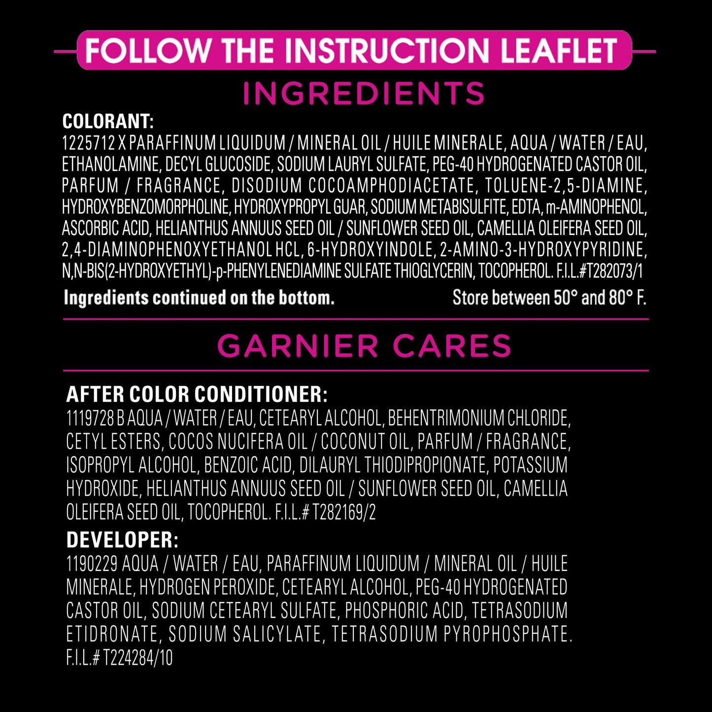 Garnier Olia Oil Powered Ammonia Free Permanent Hair Color 5.0 Medium Brown