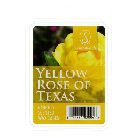 ScentSationals Yellow Rose of Texas Scented Wax Melt Cubes