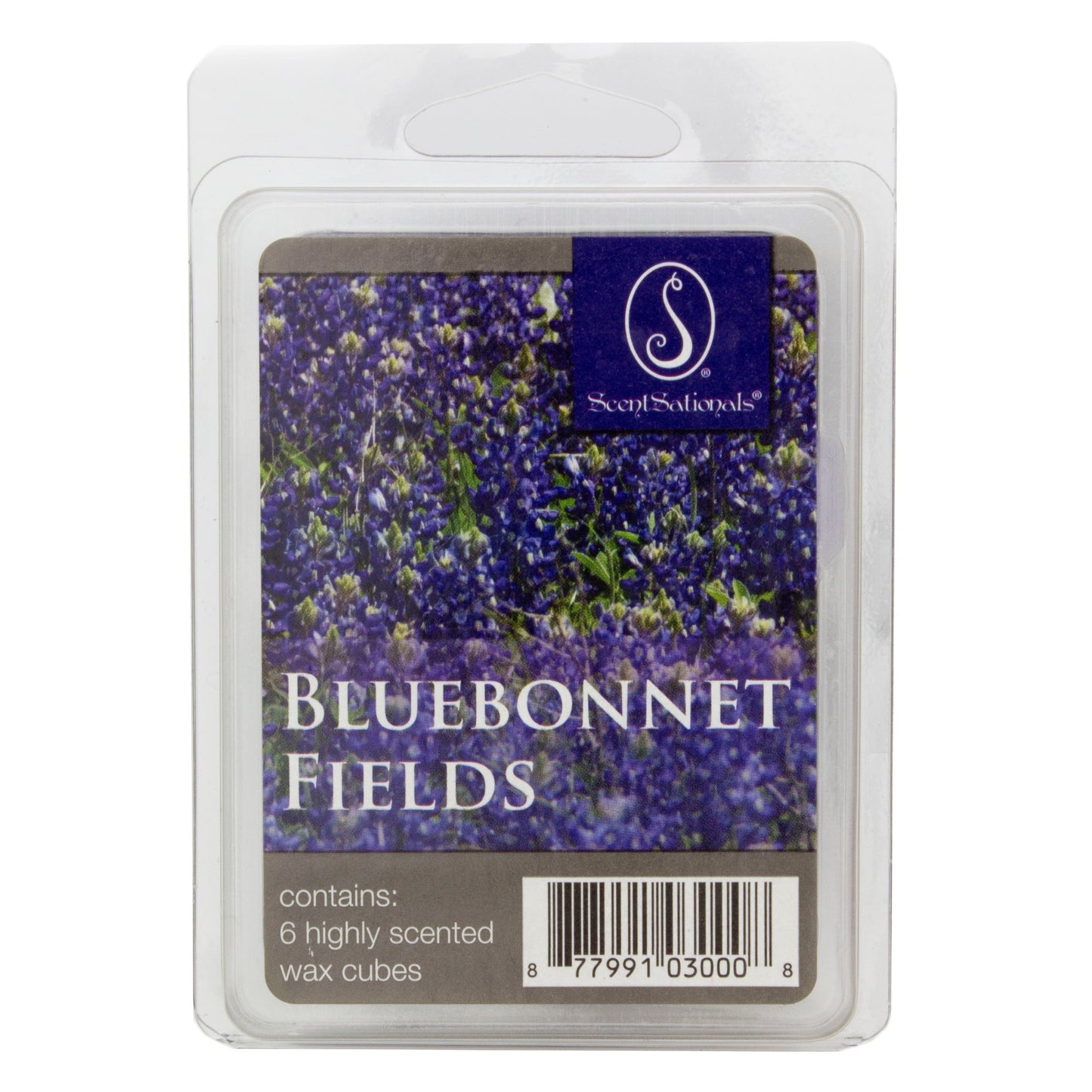 ScentSationals Bluebonnet Fields Scented Wax Melt Cubes