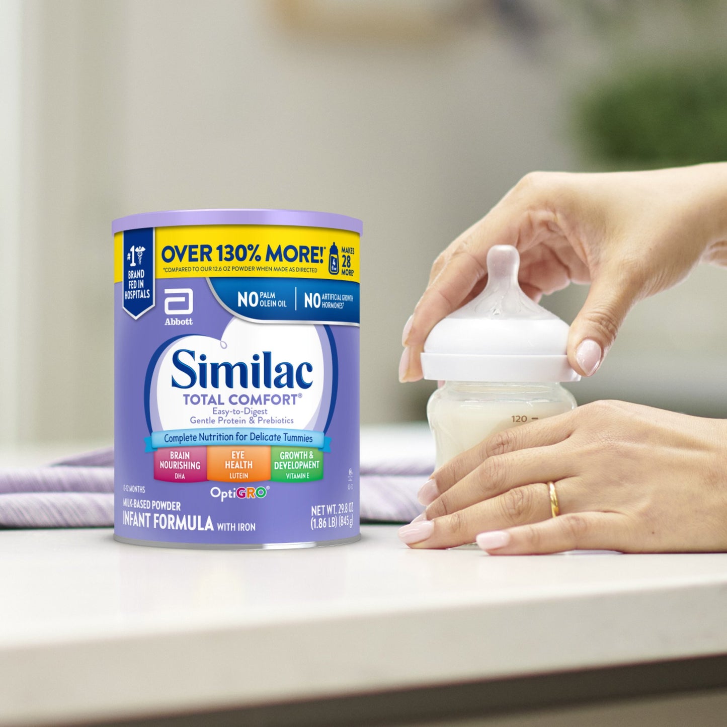 Similac Total Comfort Milk-Based Powder Infant Formula